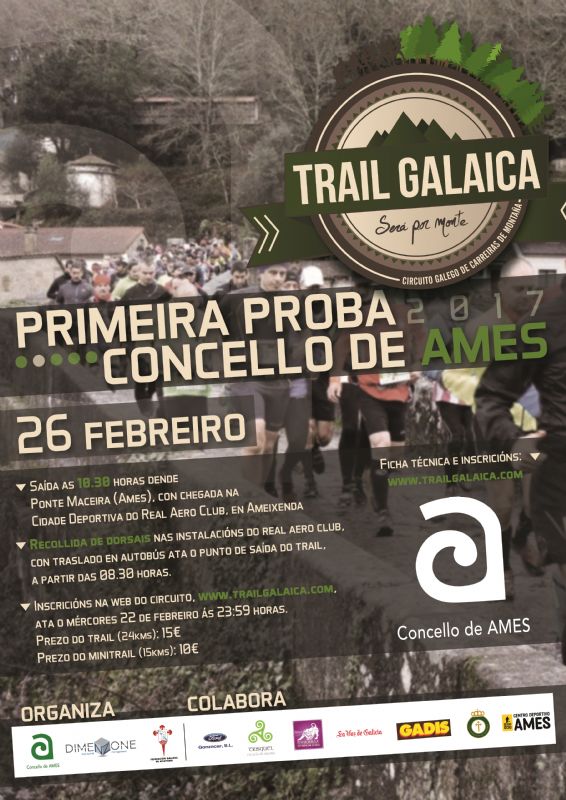 CIRCUITO TRAIL GALAICA 2017. Concello de Ames